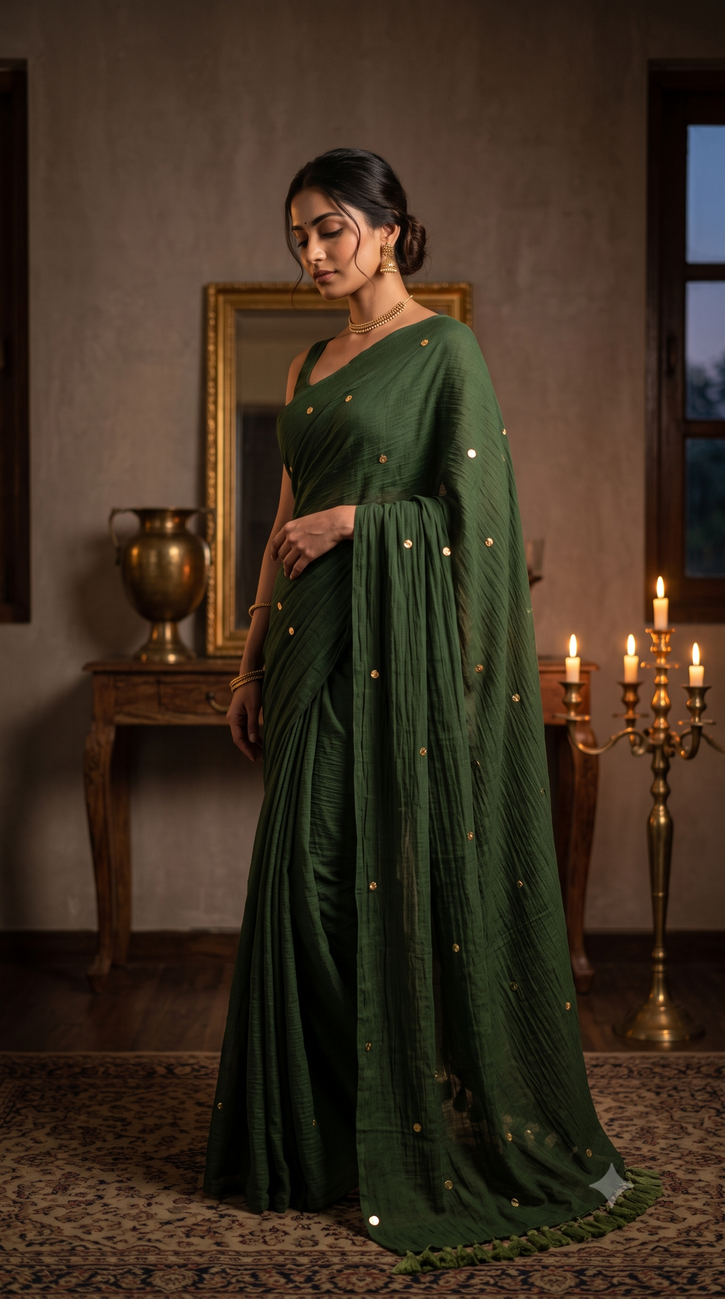 Vanya Olive Gini Mul