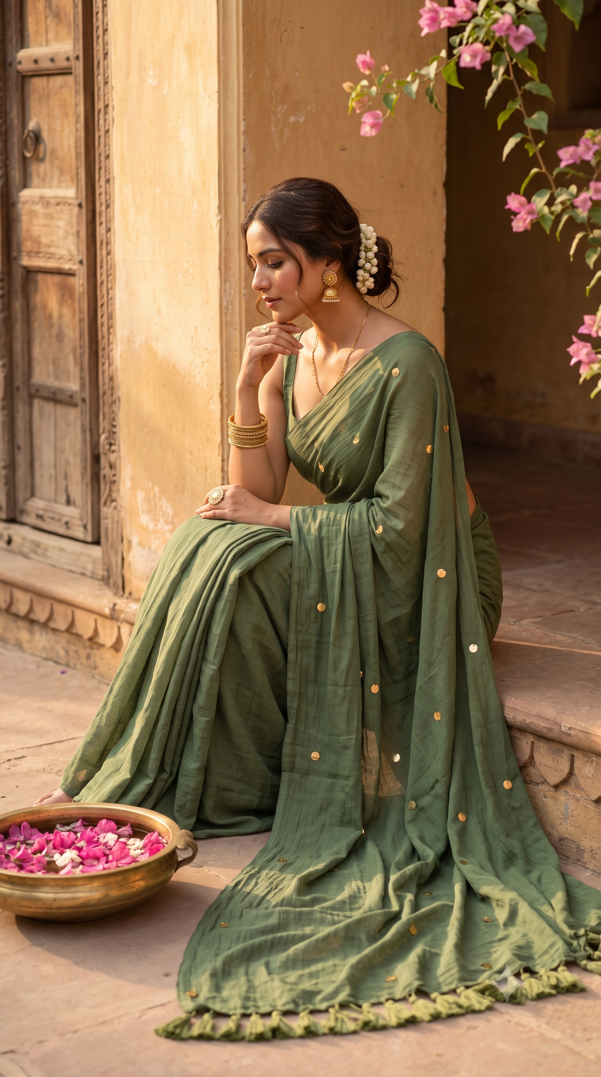 Vanya Olive Gini Mul
